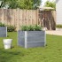 Jardinera de madera maciza de pino gris 80x60