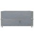Jardinera de madera maciza de pino gris 120x80