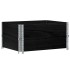 Jardinera de madera maciza de pino negro 80x60