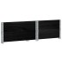 Jardinera de madera maciza de pino negro 80x60