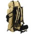 Mochila de senderismo tela oxford caqui 60