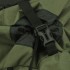 Mochila de senderismo tela oxford verde militar 80