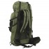 Mochila de senderismo tela oxford verde militar 100