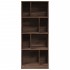 Estantería madera de ingeniería marrón roble 57x28,5x141