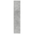 Estantería madera de ingeniería gris hormigón 57x28,5x141