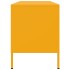 Mueble de TV de acero amarillo mostaza 100,5x39x50,5