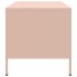 Mesa de centro acero rosa 68x50x50,5