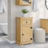 Armario de baño Corona madera maciza de pino 45x33x80