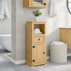 Armario de baño Corona madera maciza de pino 45x33x110