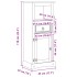 Armario de baño Corona madera maciza de pino 45x33x110