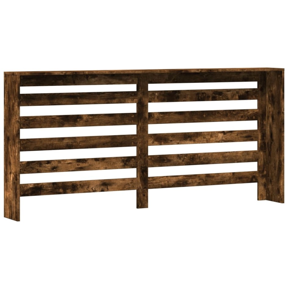 Cubierta de radiador madera color roble ahumado 175x20x82