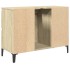 Armario de lavabo madera contrachapada roble Sonoma 80x33x60
