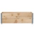 Collares de palets 2 unidades madera maciza de pino 120x80