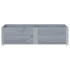 Collares de palets 2 uds madera maciza de pino gris 150x100