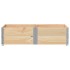 Collares de palets 2 unidades madera maciza de pino 150x100