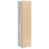 Aparador alto madera de ingeniería gris Sonoma 40x41x185