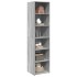Aparador alto madera de ingeniería gris Sonoma 45x41x185