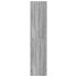 Aparador alto madera de ingeniería gris Sonoma 45x41x185