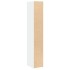 Aparador alto madera de ingeniería blanco 30x41x185