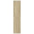 Aparador alto madera de ingeniería roble Sonoma 30x41x185