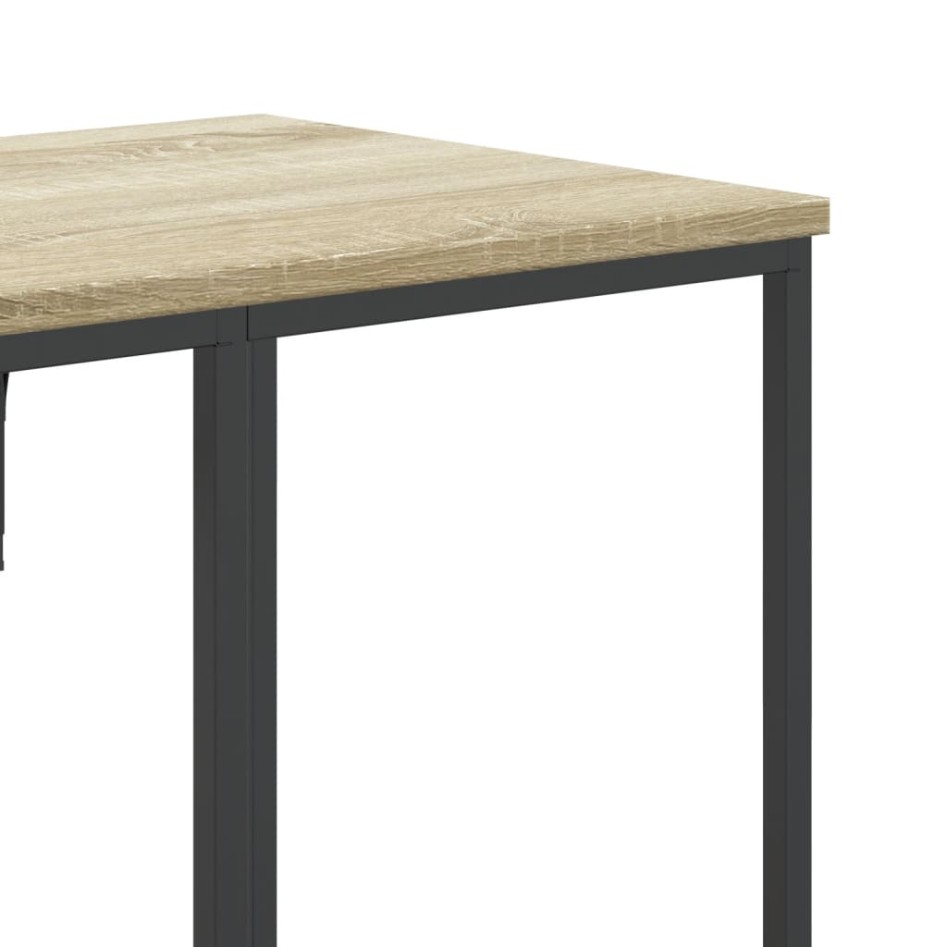 Perchero con estantes madera de ingeniería roble