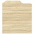 Escritorio madera de ingeniería roble Sonoma 123,5x73,5x75