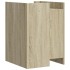 Mesita de noche madera de ingeniería roble Sonoma 45x50x65