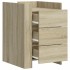 Mesita de noche madera de ingeniería roble Sonoma 45x50x65