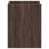 Mesita de noche madera de ingeniería marrón roble 45x50x65