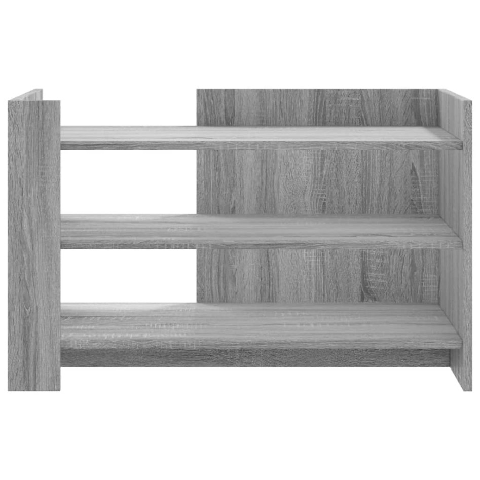 Mesa de centro de madera de ingeniería gris Sonoma 80x50x50