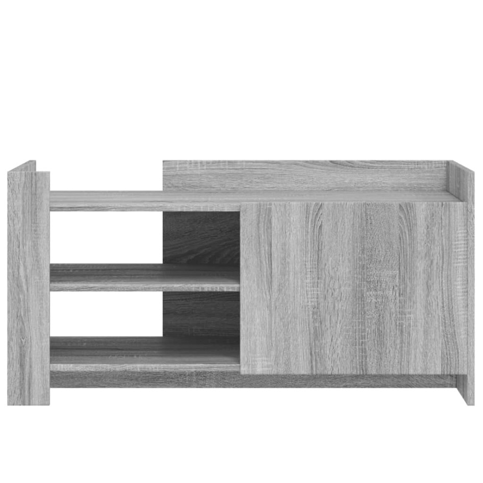 Mesa de centro madera de ingeniería gris Sonoma 100x50x50