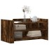 Mesa de centro madera de ingeniería roble ahumado 100x50x50