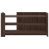 Mesa de centro madera de ingeniería marrón roble 100x50x50