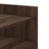 Mesa de centro madera de ingeniería marrón roble 100x50x50