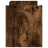 Mueble para TV madera contrachapada roble ahumado 100x35x40