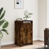 Aparador de madera de ingeniería roble ahumado 45x35x75