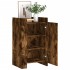 Aparador de madera de ingeniería roble ahumado 45x35x75