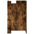 Aparador de madera de ingeniería roble ahumado 45x35x75
