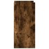 Aparador de madera de ingeniería roble ahumado 45x35x75