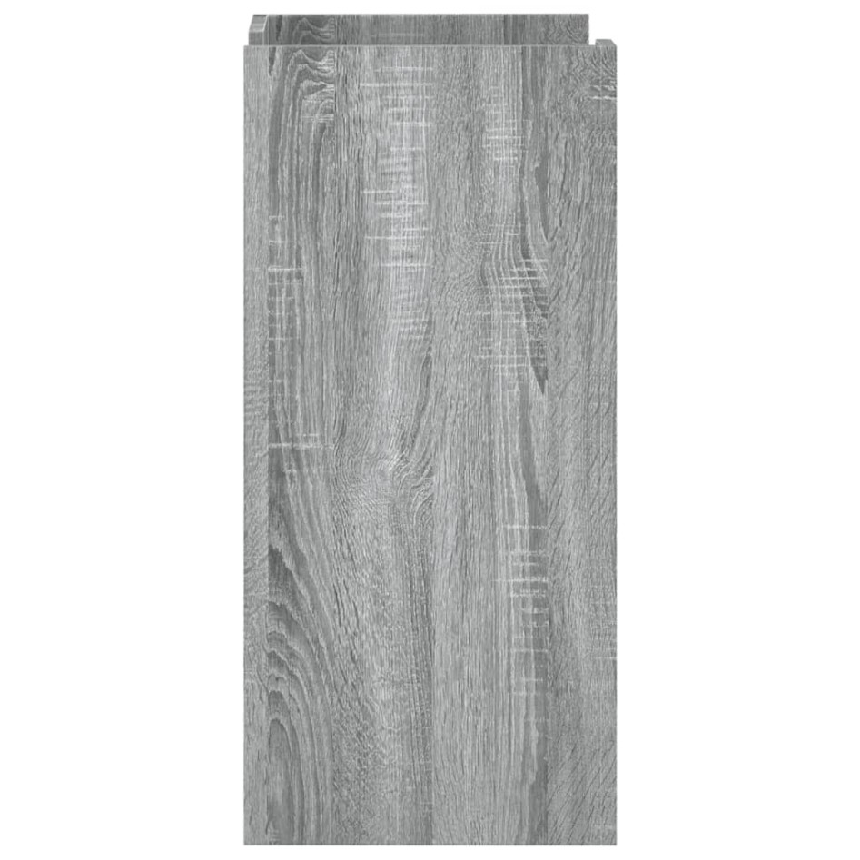 Aparador madera de ingeniería gris Sonoma 45x35x75
