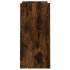 Aparador de madera de ingeniería roble ahumado 73,5x35x75