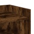 Aparador de madera de ingeniería roble ahumado 73,5x35x75
