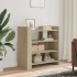 Aparador de madera de ingeniería roble Sonoma 73,5x35x75