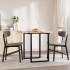 Tablero de mesa redondo madera maciza de acacia Ø90x2