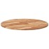 Tablero de mesa redondo madera maciza de acacia Ø80x2