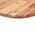 Tablero de mesa redondo madera maciza de acacia Ø80x2