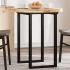 Tablero de mesa redondo madera maciza de acacia Ø70x4