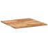 Tablero de mesa cuadrado madera maciza de acacia 70x70x2