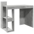 Escritorio madera de ingeniería gris hormigón 103,5x56,5x94