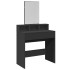 Tocador con espejo negro 80x41x144,5